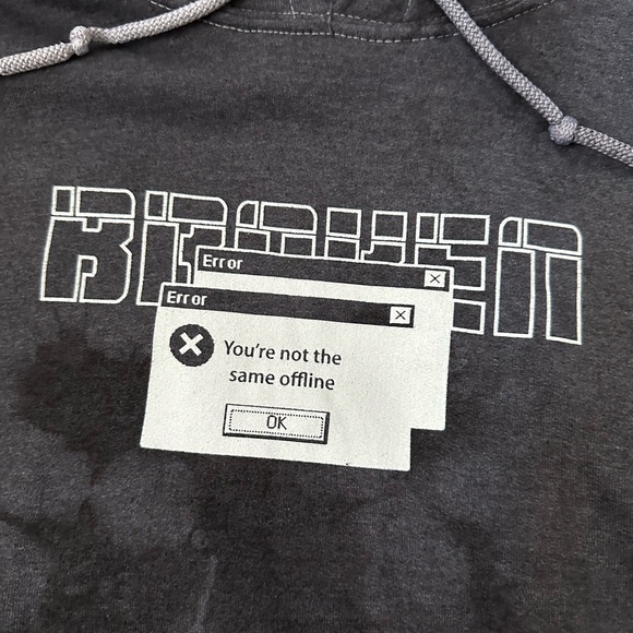 NWT - Rare - Broken Promises - You're not the same offline - hoodie - Picture 5 of 11